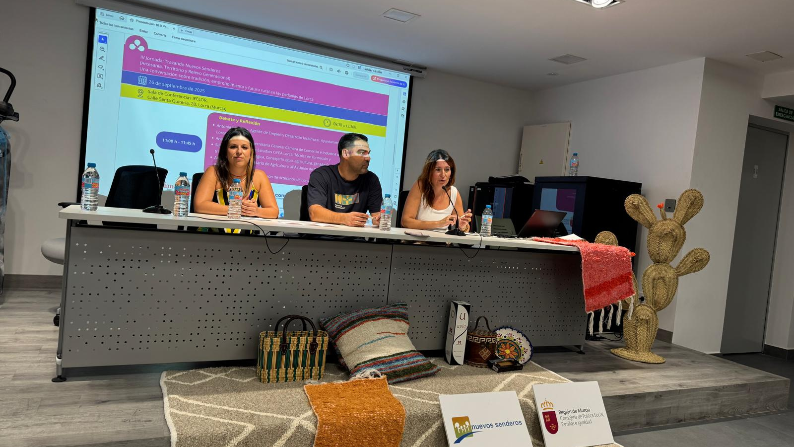 Portada IV Jornada Nuevos Senderos Lorca