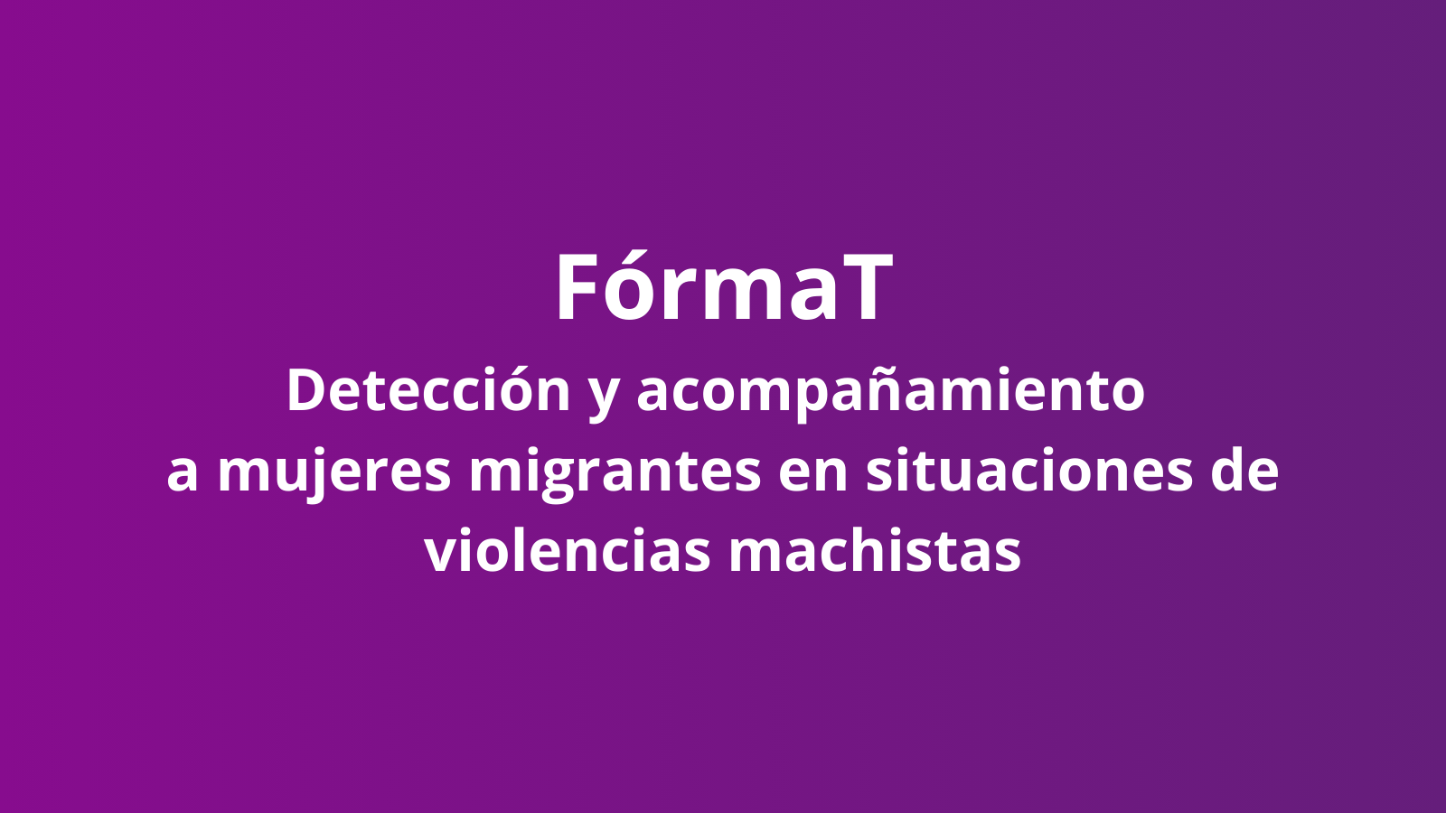 cabecera para noticia relacionada con el proyecto FormaT