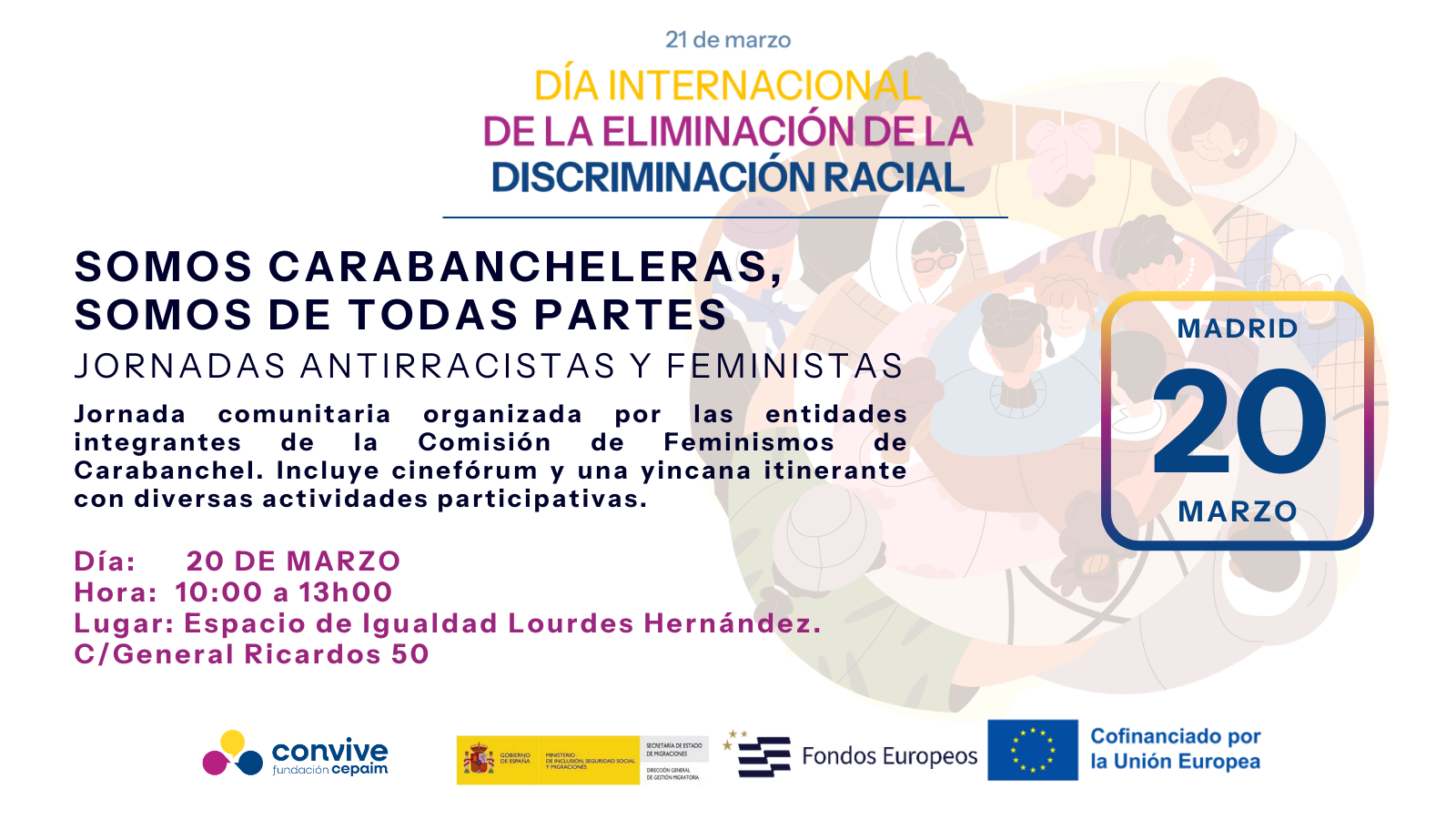 Cartel 21M 2026 Actividades de centros Madrid 1