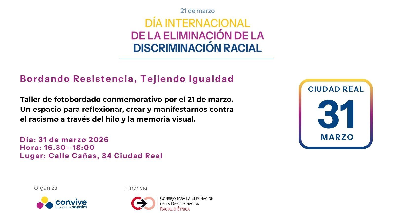 Cartel 21M 2026 Actividades de centros Ciudad Real 3