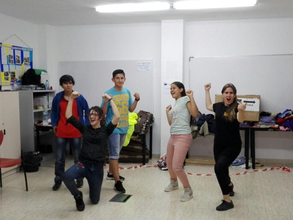 Teatro Social con adolescentes del programa CaixaProinfancia en Valencia