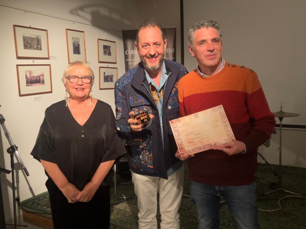 recepción de premio 