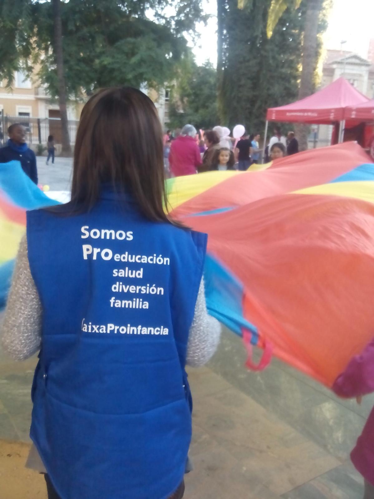 Viviendo la semana de los derechos de la infancia con el Ceip Andrés Baquero en Murcia