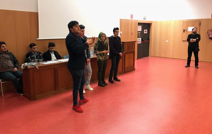 VisitaIESParqueGoya Fundacion Cepaim en Zaragoza Participantes Acogida humanitaria3