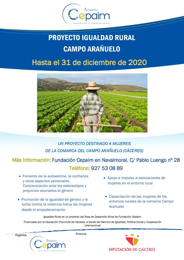 web Cartel Difusion IgualdadRural Navalmoral 2020
