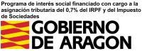 logo del irpf e impuestos de sociedades gobierno de aragón