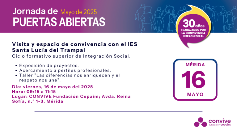 Cartel Puertas Abiertas 2025 Mérida 2