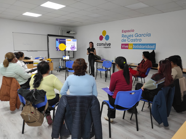 Foto grupal Taller Bienestar Emocional Madrid