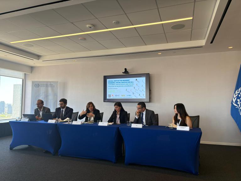 Sociedad civil trabajando  II  Foro Internacional de Examen de la Migración 2026 