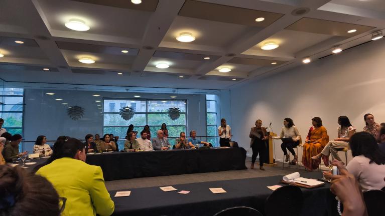 Grupos de trabajo con la Ministra  II  Foro Internacional de Examen de la Migración 2026 