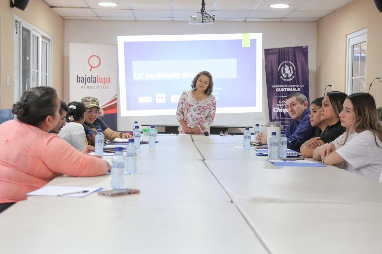 Cepaim promueve transparencia en Gautemala momento