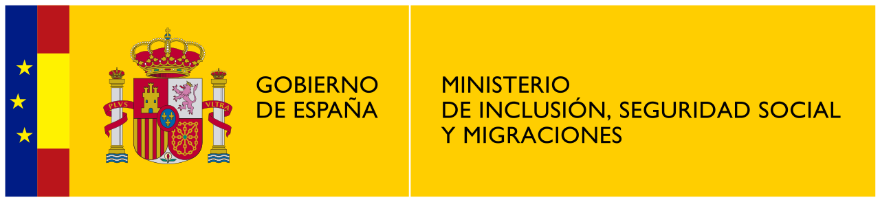 Logotipo del Ministerio de Inclusión, Seguridad Social y Migraciones
