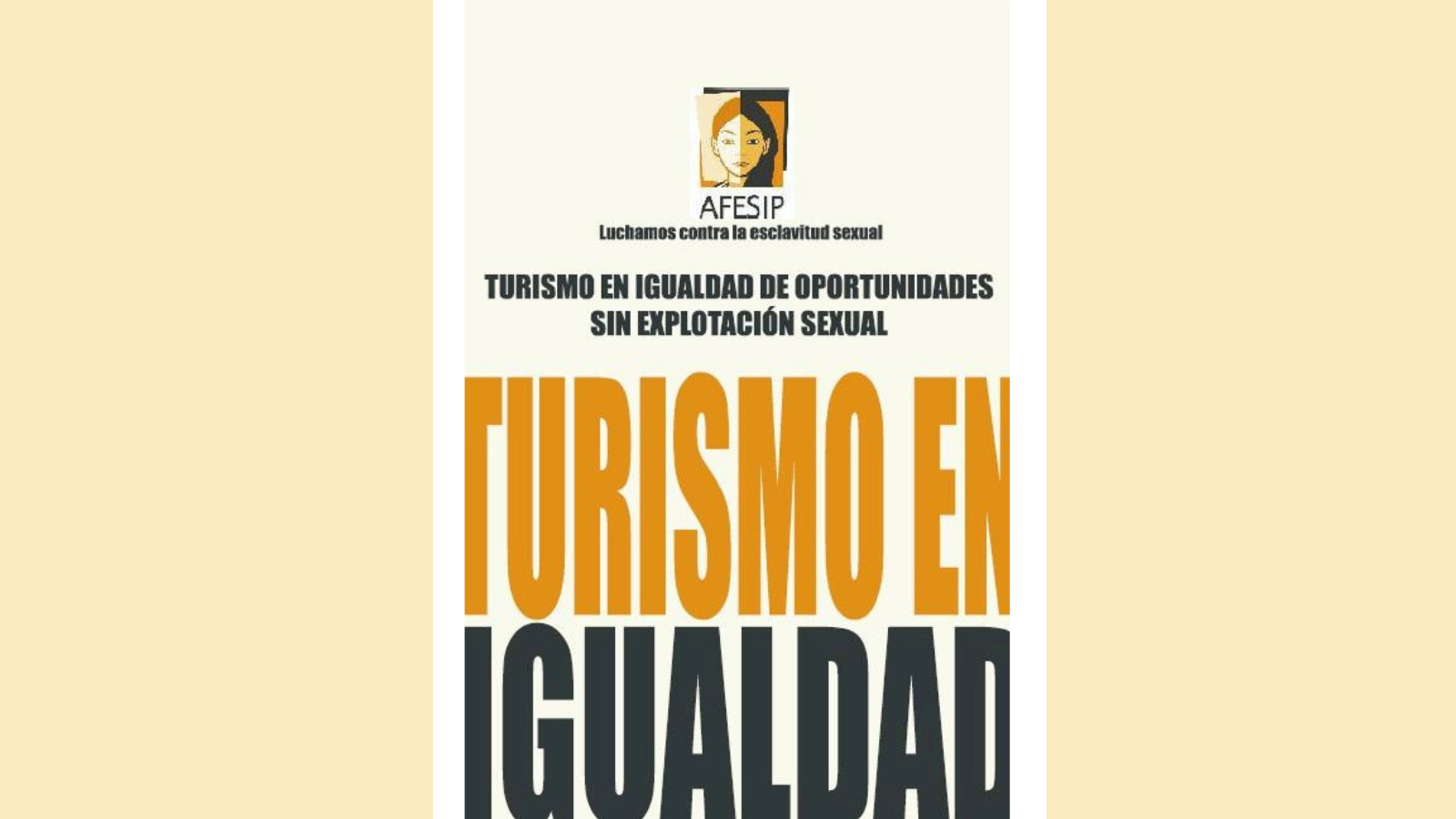 Turismo en Igualdad de Oportunidades sin explotación sexual