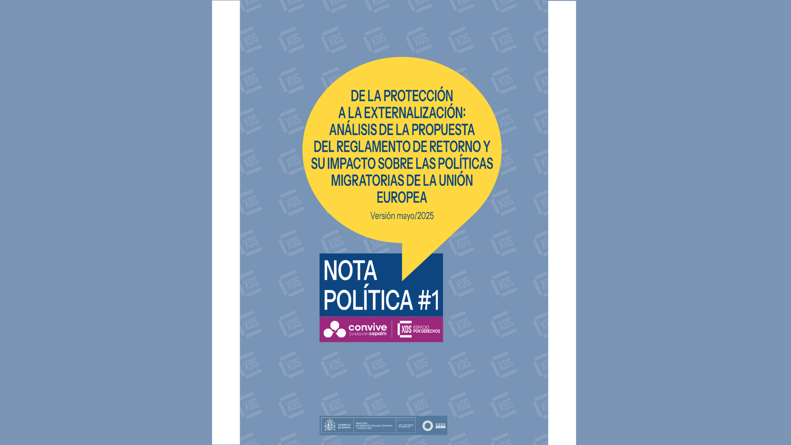 Nota política #1 CONVIVE Fundación Cepaim