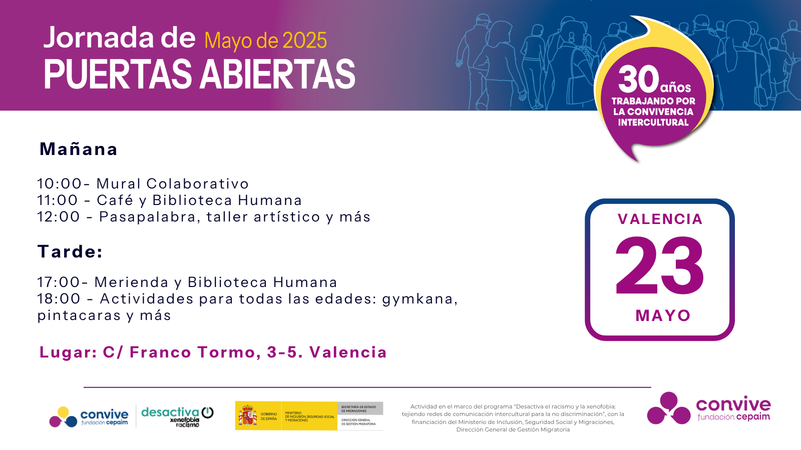 Revision Valencia - Puertas Abiertas 2025