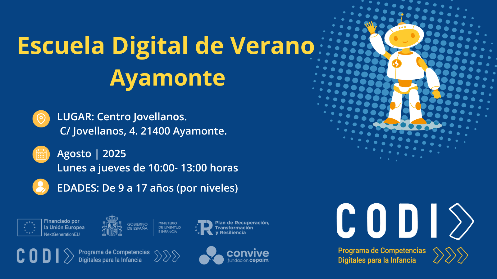 CODI Escuela Verano Ayamonte