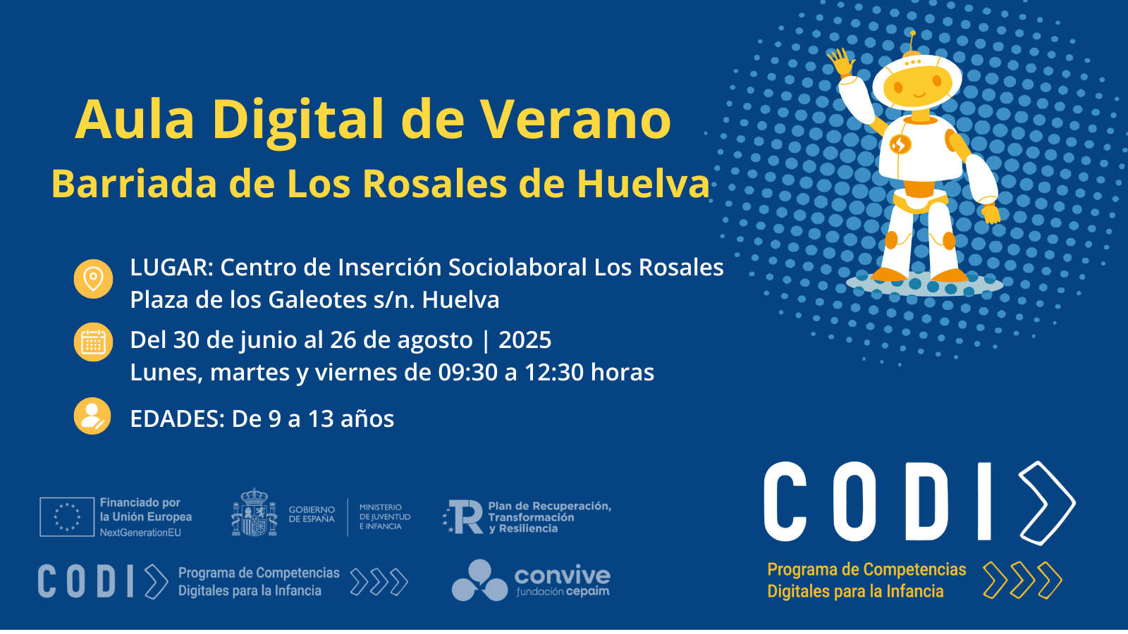 2025 Escuela de verano_ Huelva Punto Vuela