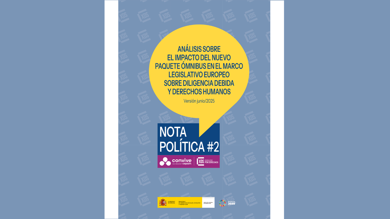 Cabecera Nota política #2 CONVIVE Fundación Cepaim