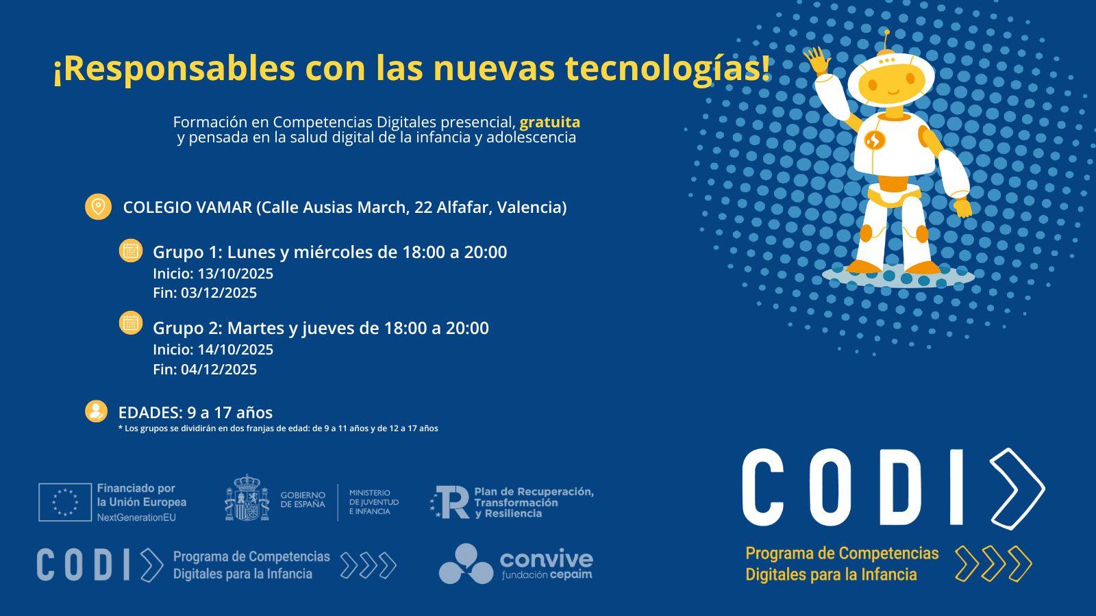 Cartel CODI Alfafar
