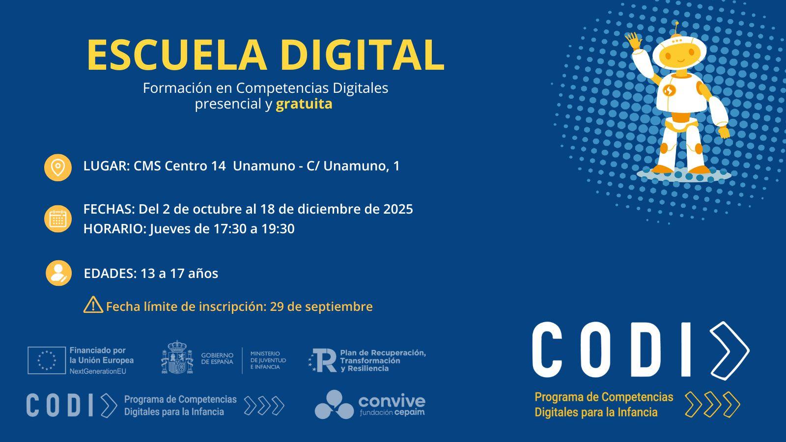 Cartel CODI Alicante Unamuno