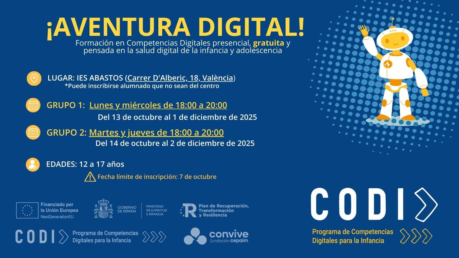 Cartel CODI Abastos Valencia