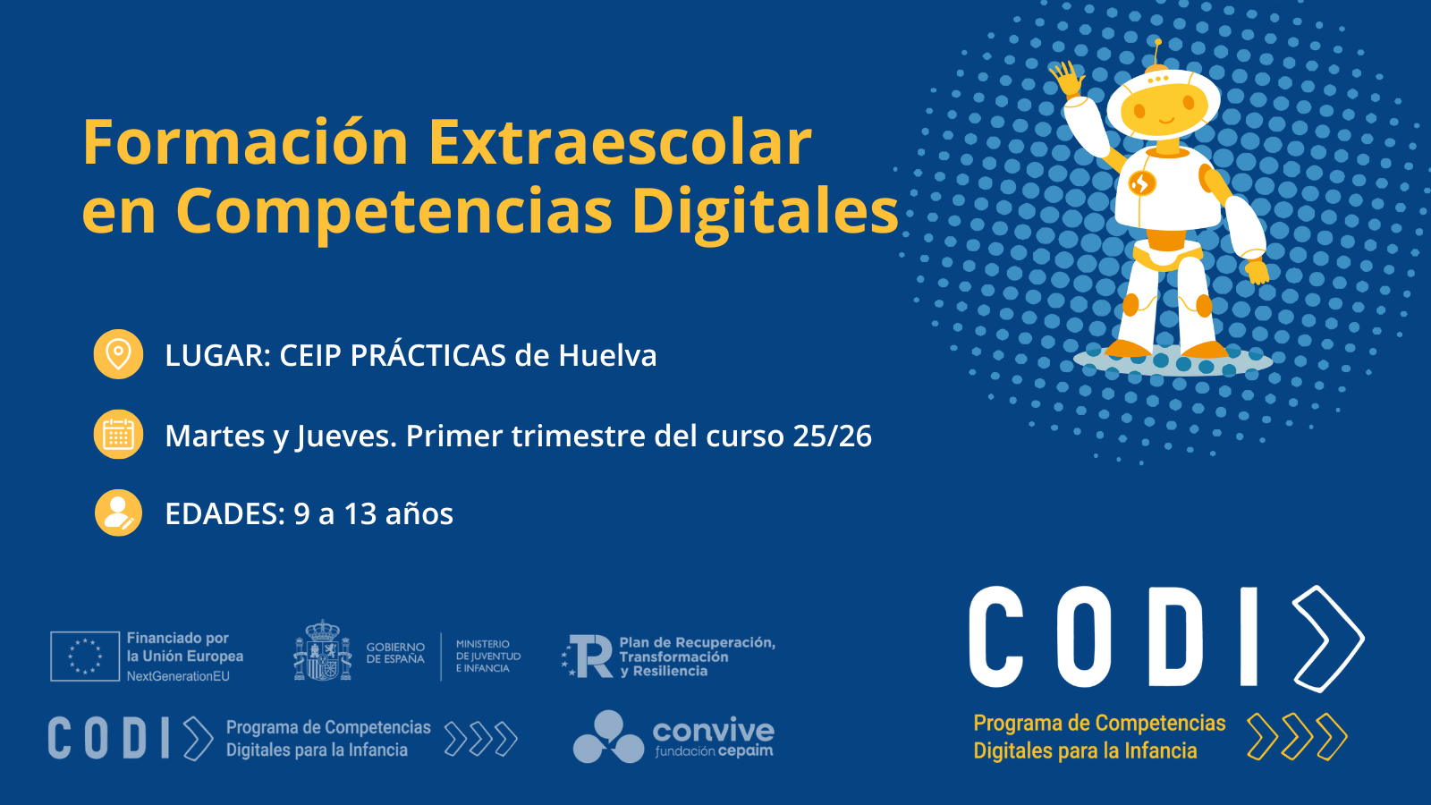 Cartel CODItin Huelva