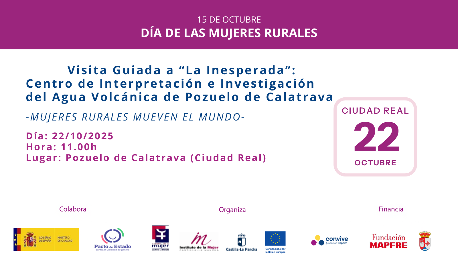 Cartel 15o Pozuelo Calatrava