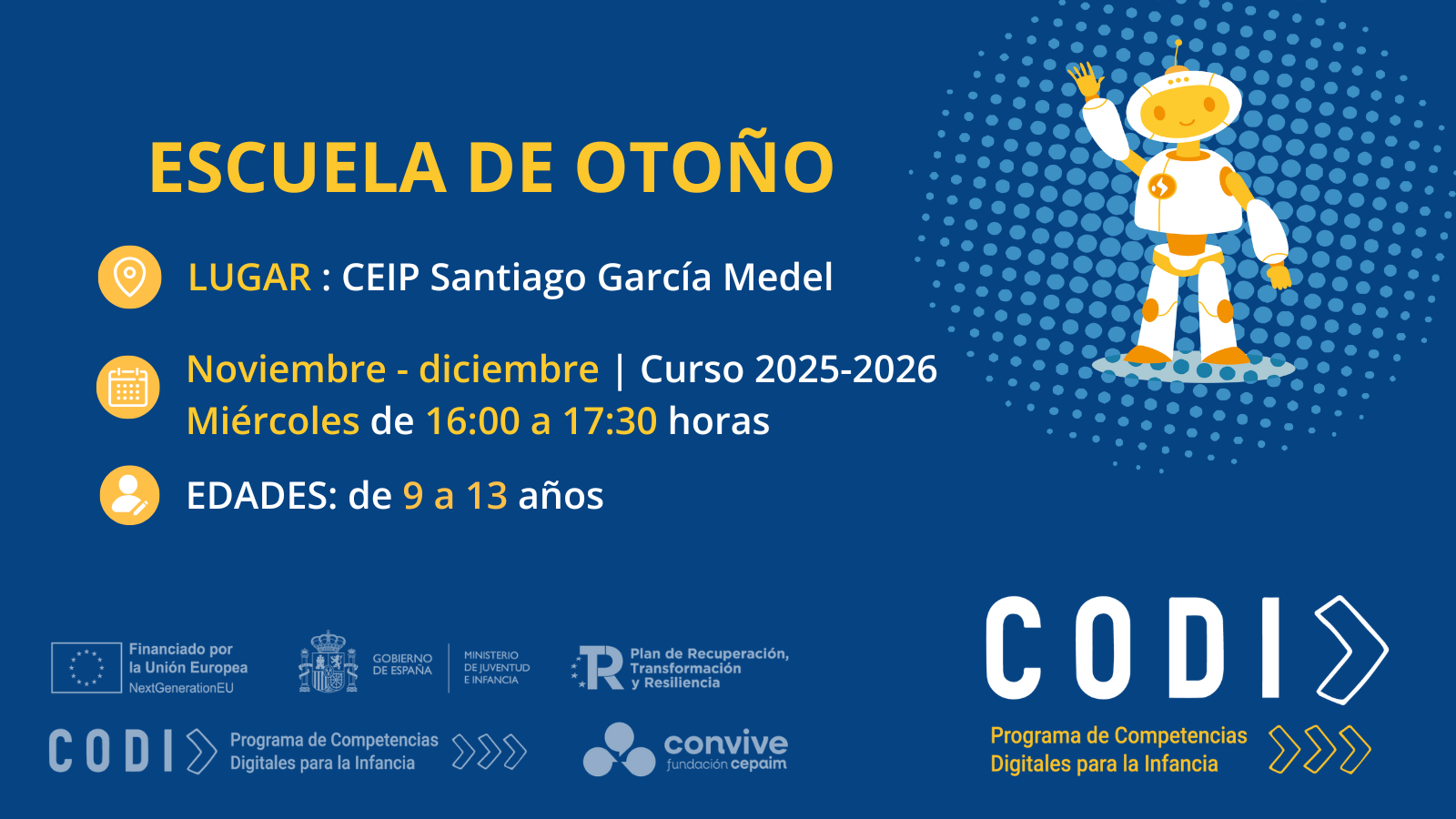 Cartel CODI García Medel