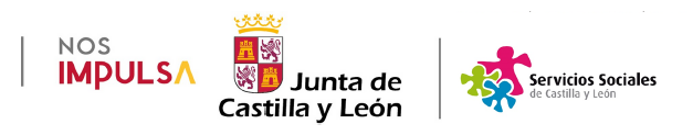 logo de la junta de castilla y leon junto al de servicios sociales