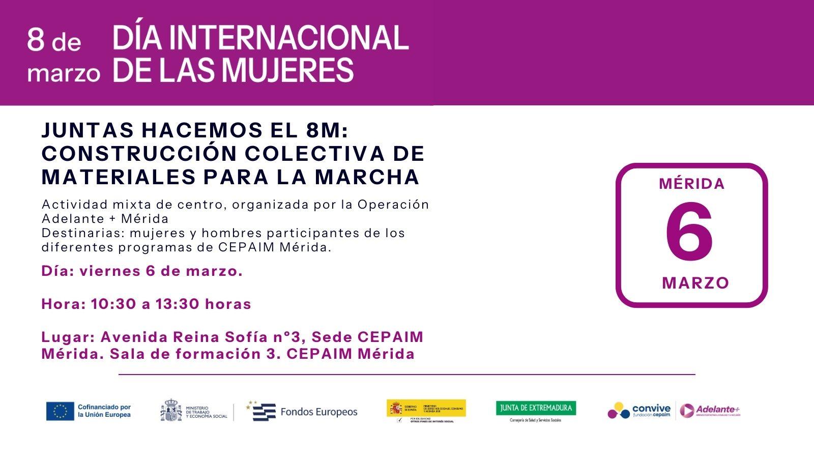 Actividades 8M 2026 Mérida 3