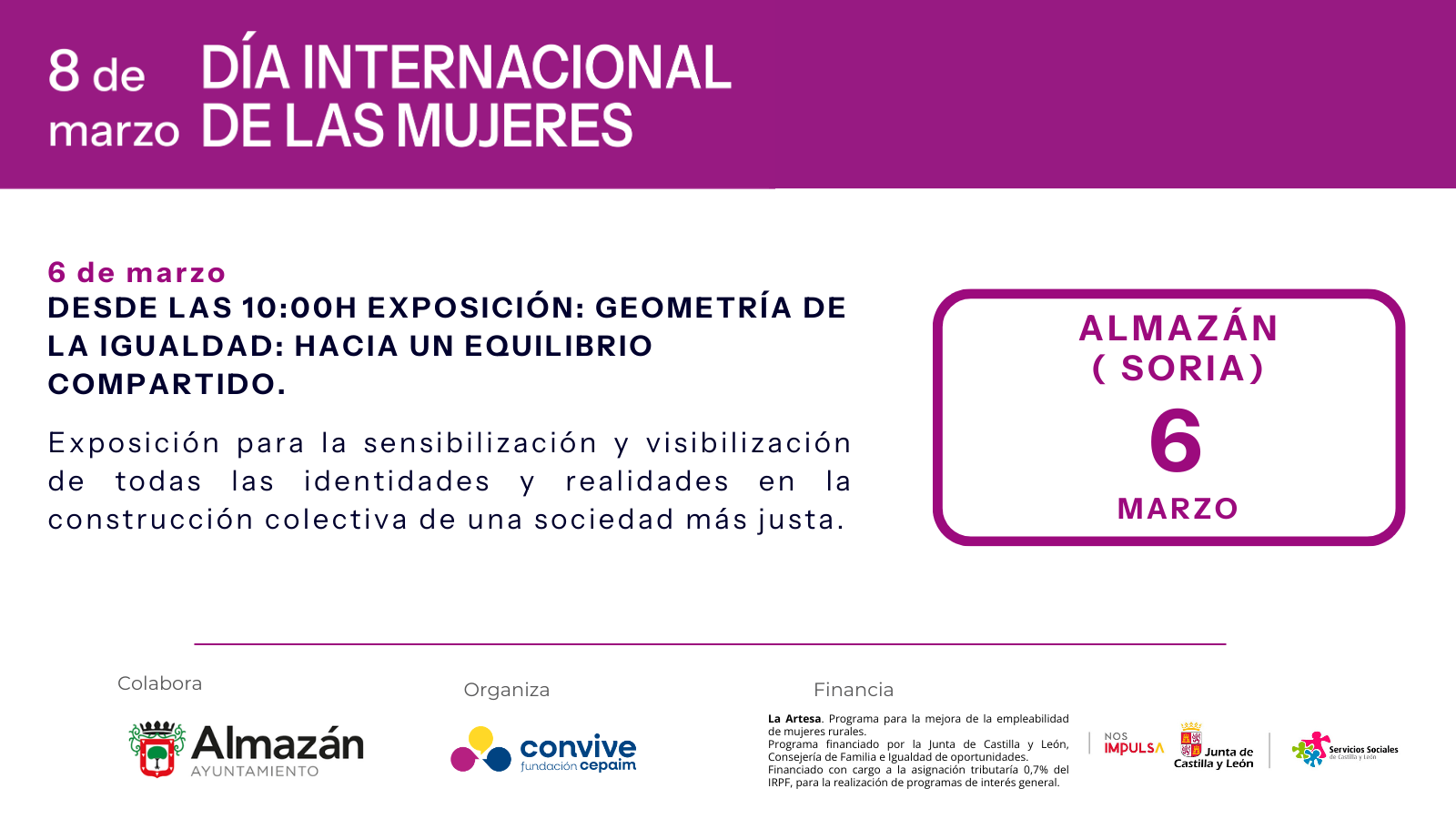 Actividades 8M 2026 Soria 3