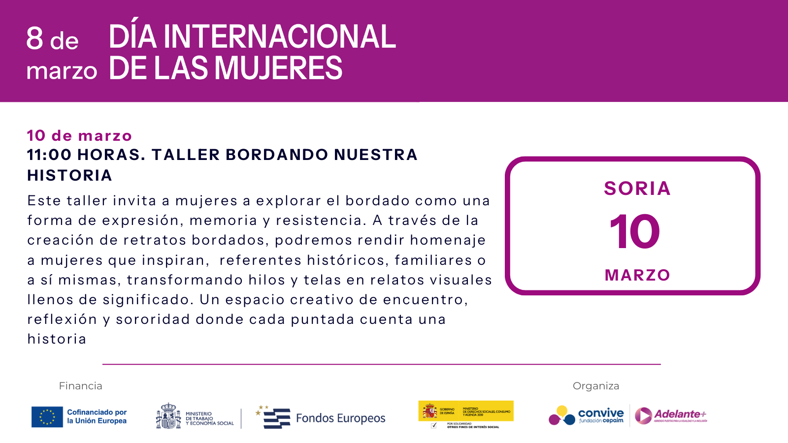 Actividades 8M 2026 Soria 5