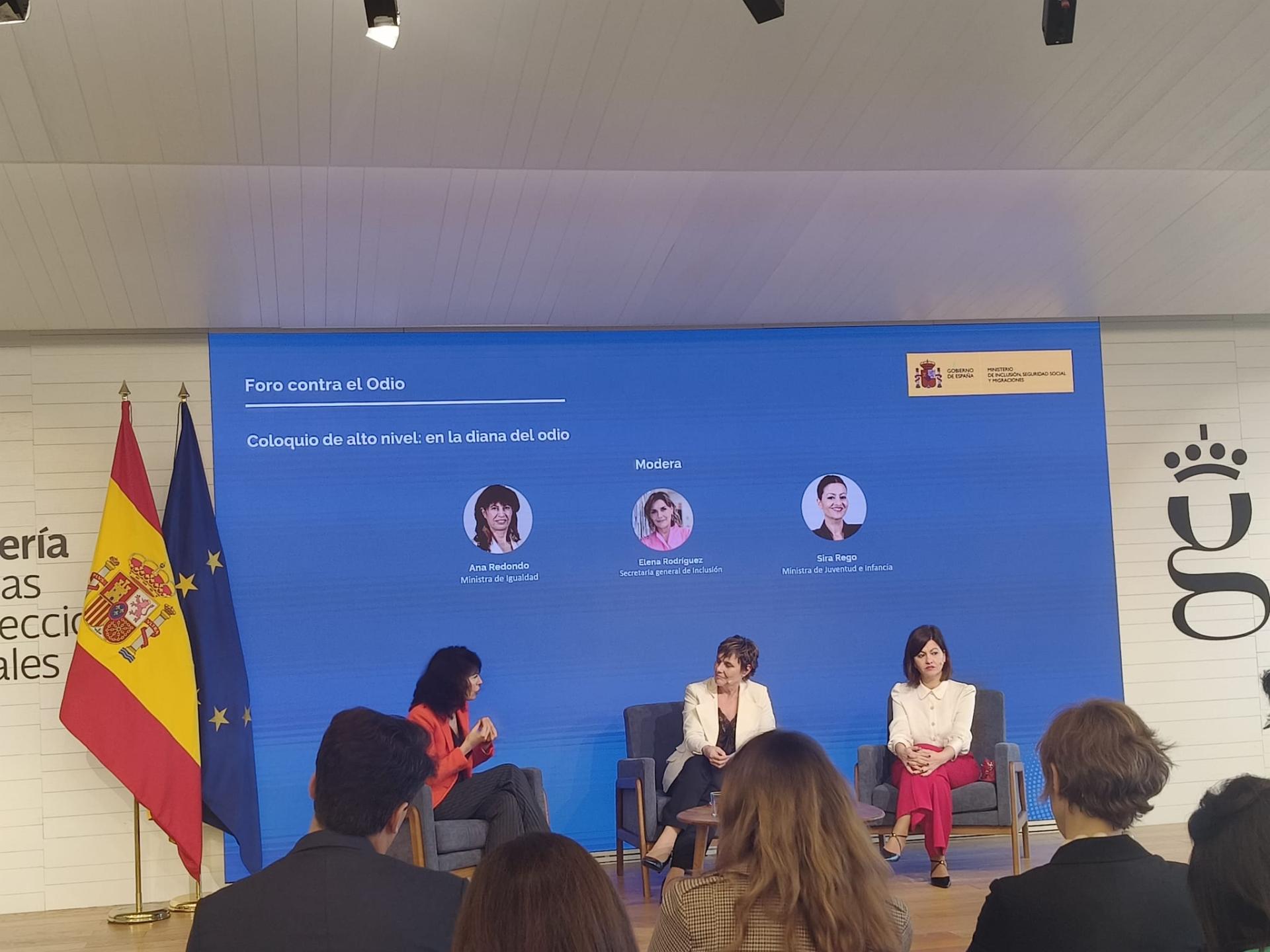 Foro contra el odio mesa 2