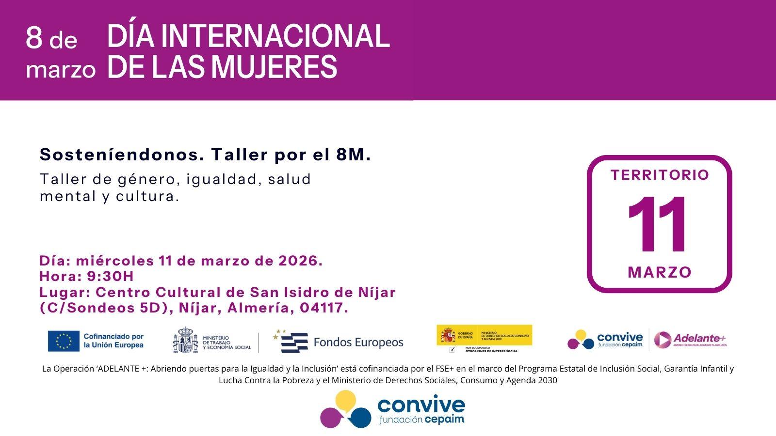 Actividades 8M 2026 Níjar 3