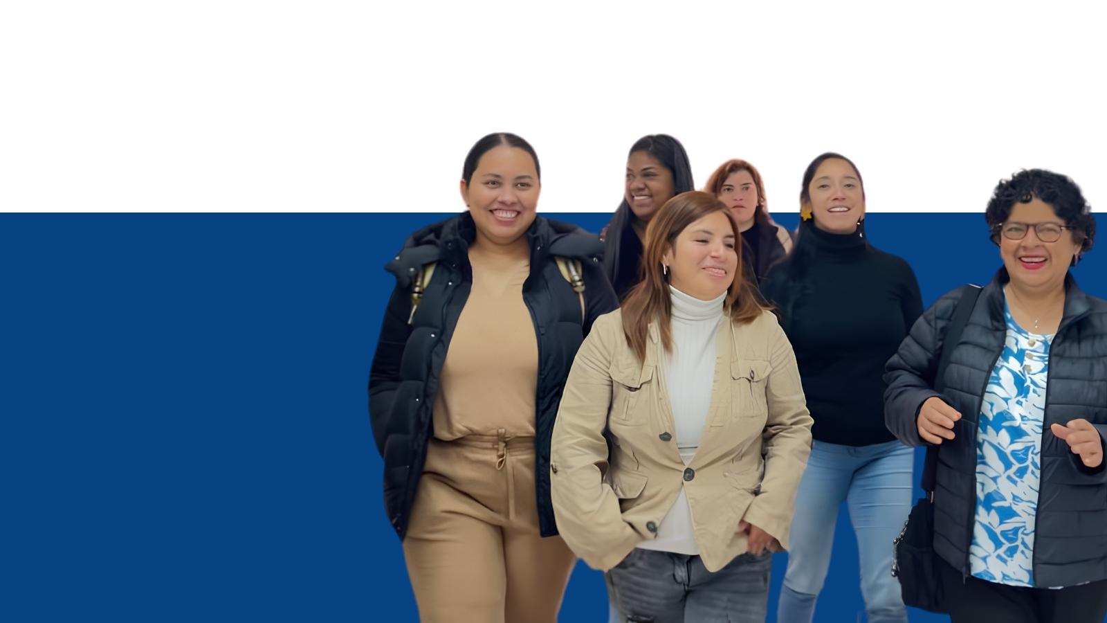 mujeres de grupos motores 4i.