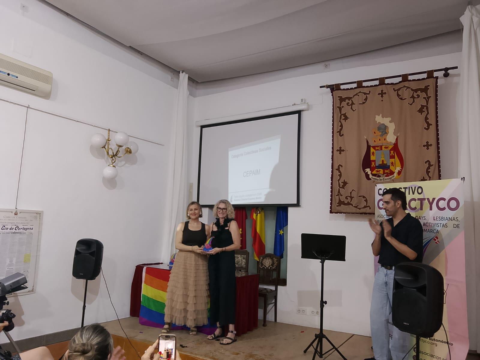 premio lgtbiq+ galactico a cepaim