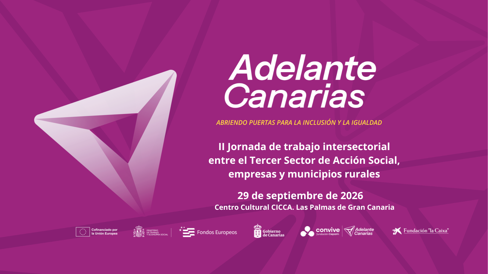 II Jornada de trabajo Interseccional Adelante Canarias