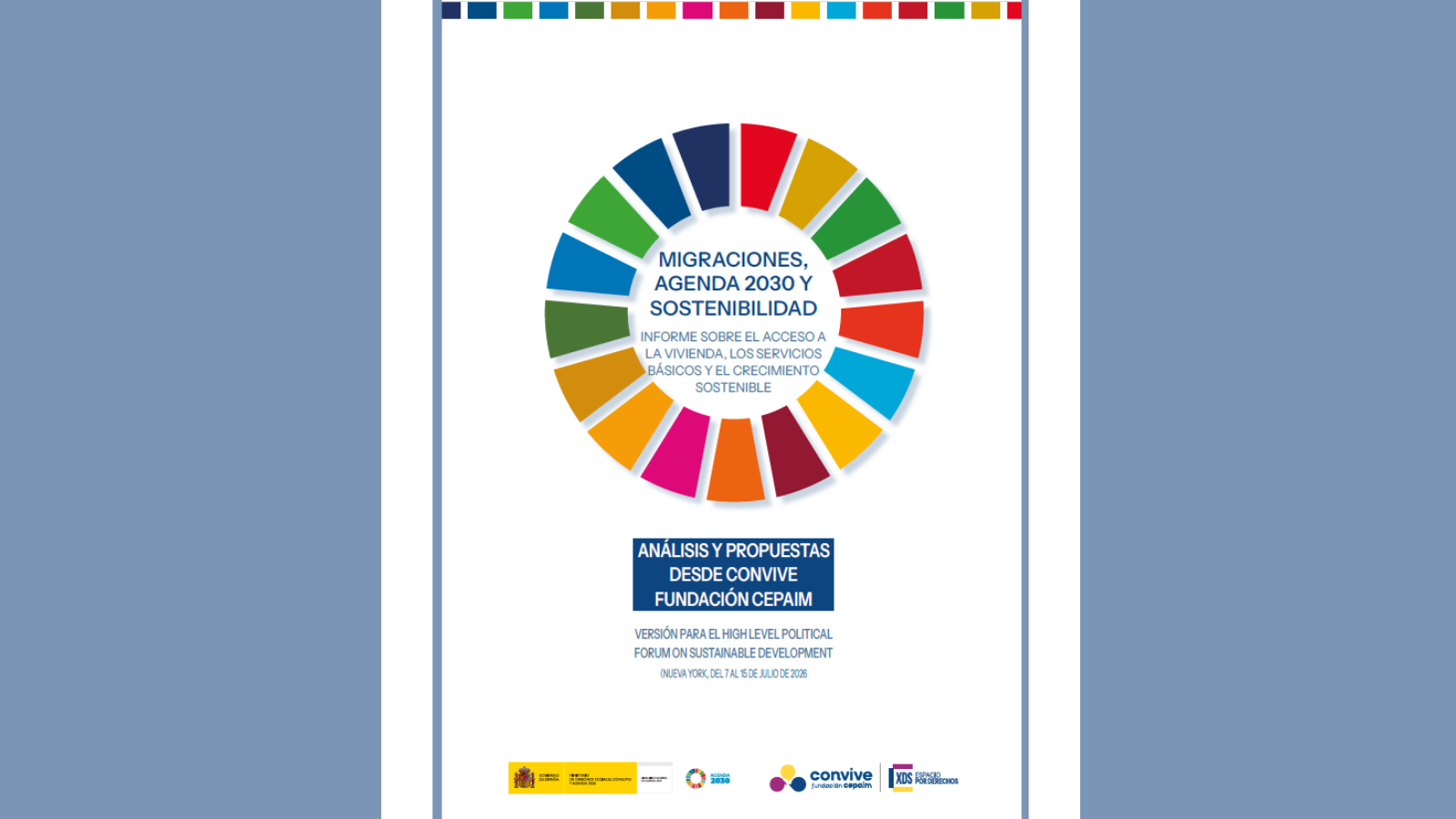 Migraciones, Agenda 2030 y Sostenibilidad