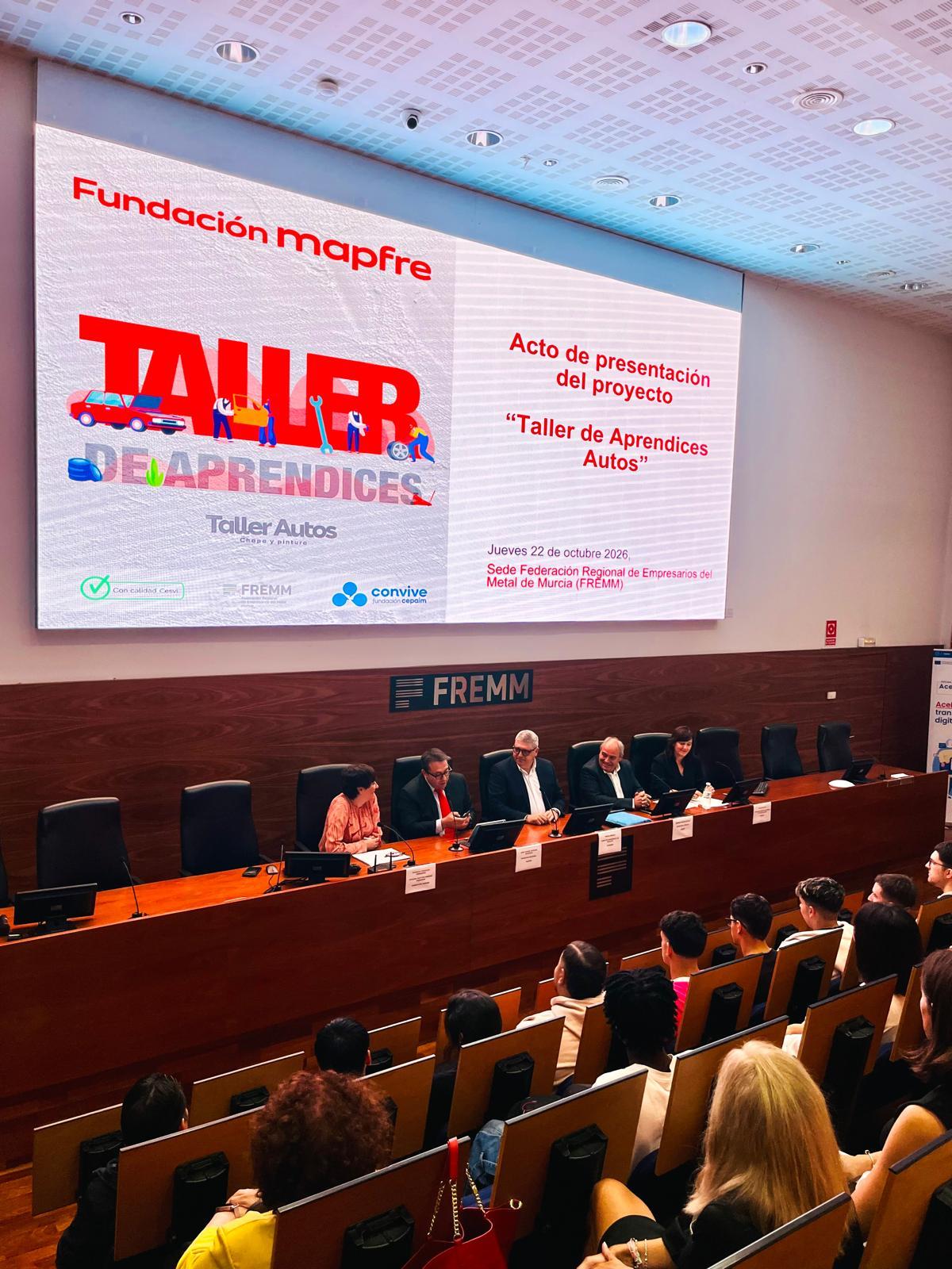 taller aprendices autos acto de presentación en murcia
