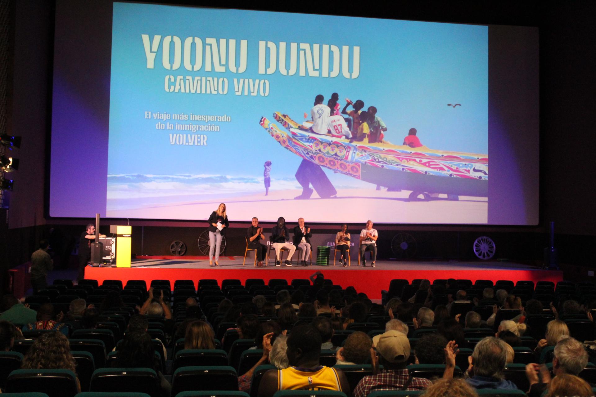 Presentación Documental Cepaim Yoonu Dundu en Murcia