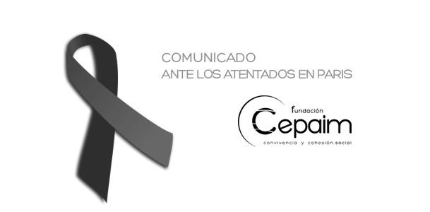 comunicado cepaim atentados en paris revista