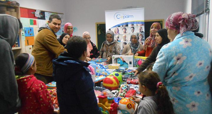 Entrega regalos Cepaim Nijar web