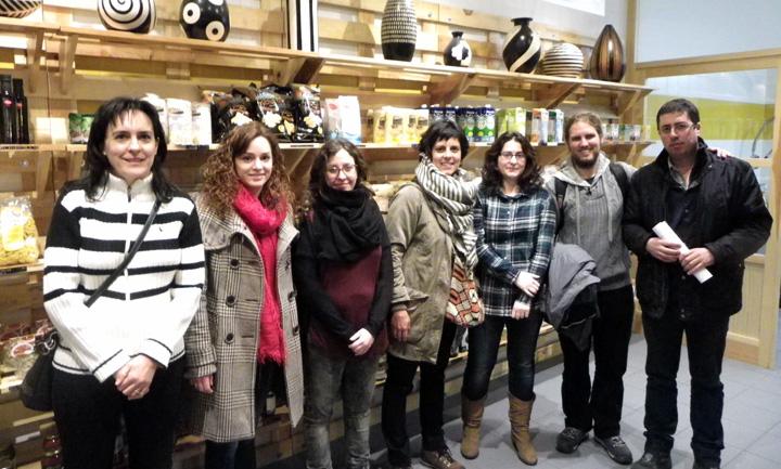 visita a soria comision huerto social molina aragon cepaim