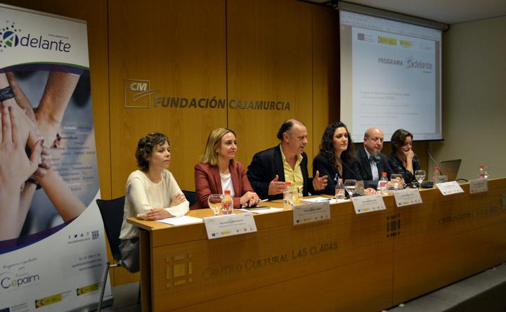 Presentacion ADELANTE 14 4 2016 Cepaim Ayto Murcia CARM Cajamurcia