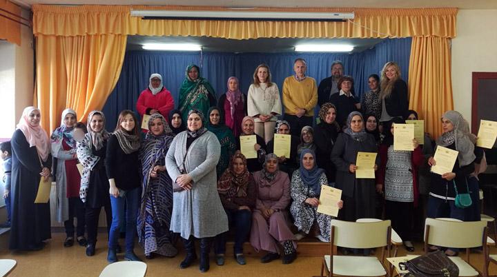 Clausura Curso español alguazas Fundacion Cepaim Molina de Segura
