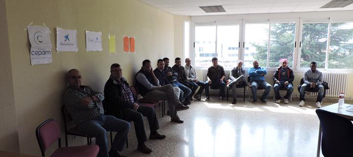 Fundacion Cepaim en Teruel Taller Hombres