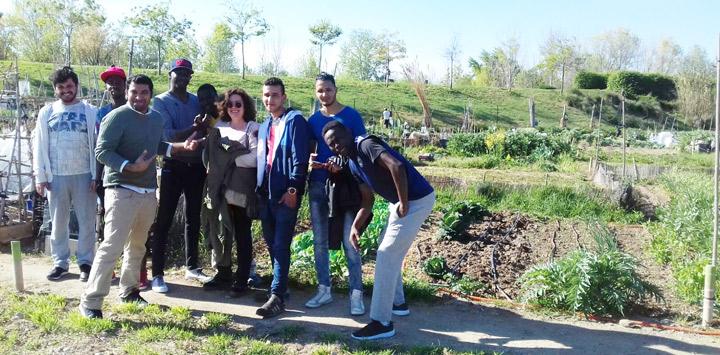 Cesion huerto urbano hortals Fundacion Cepaim Zaragoza