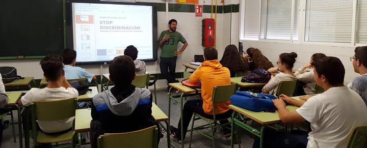 Fundacion Cepaim Stop Discriminacion IES El Sur de Lepe