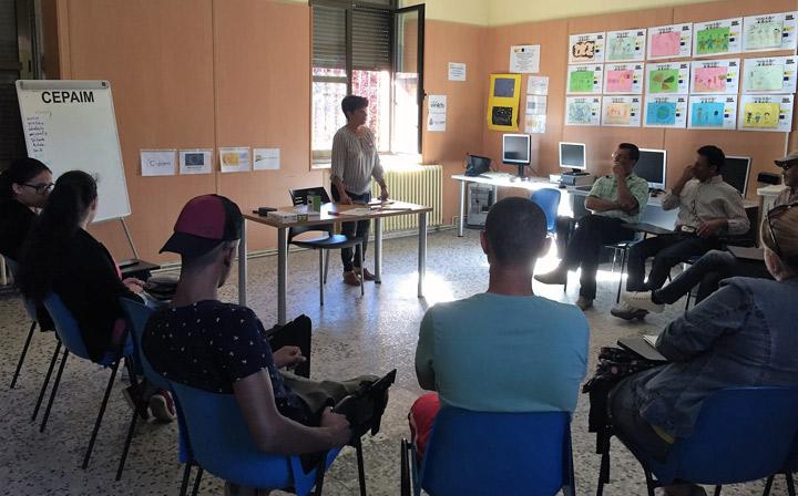 Formacion intolerancias alimenticias y manipulacoin alimentos Fundacion Cepaim en Teruel Nuevos Senderos