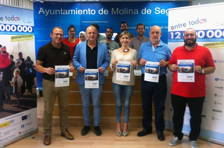 Presentación Molina de Segura Reto 12 millones de pedaladas Fundacion Cepaim